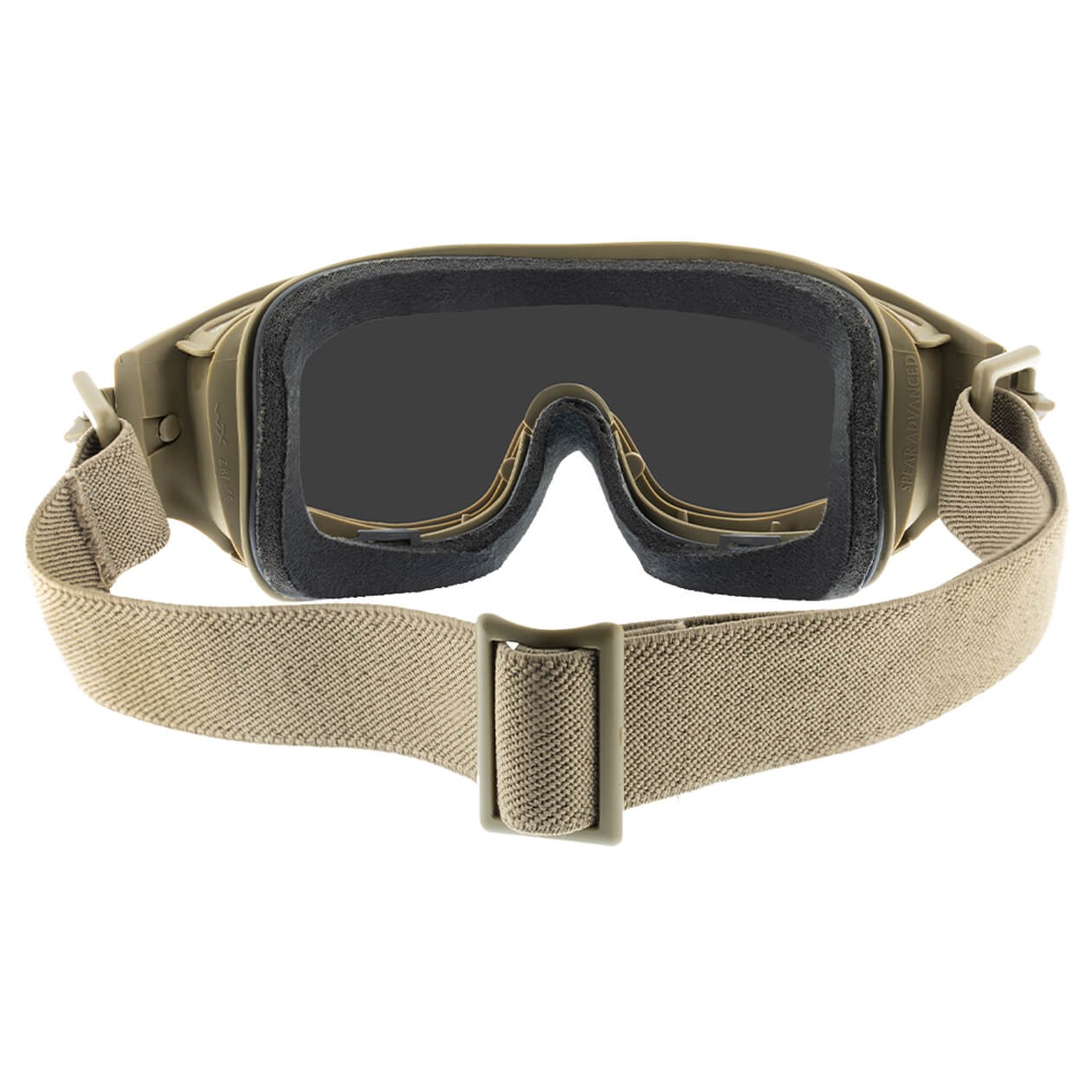 USGI Wiley X Spear Goggles with Cover Smoke Lens Coyote Color