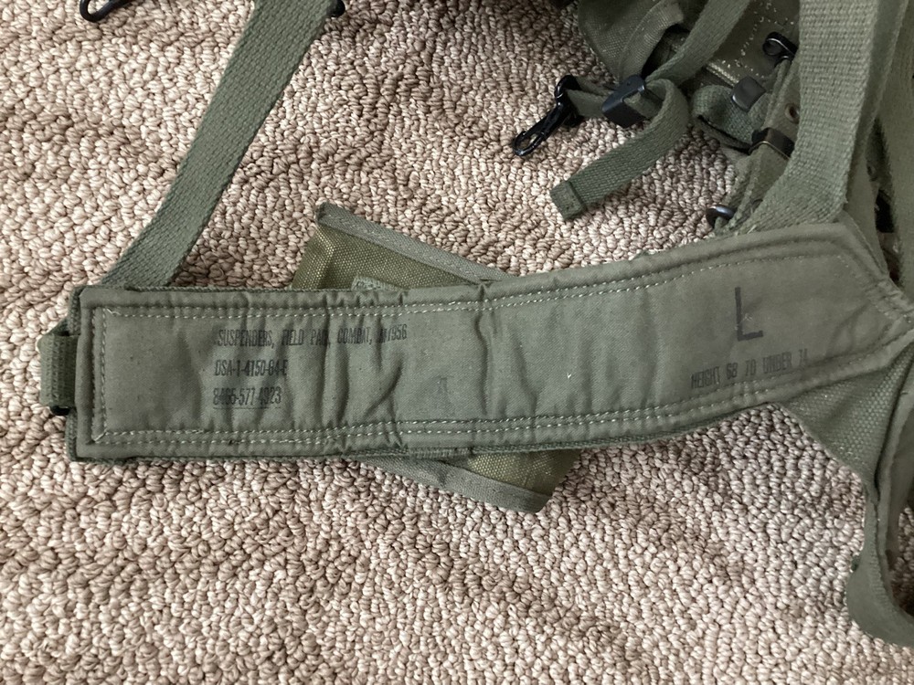 M1956 web gear Vietnam Era