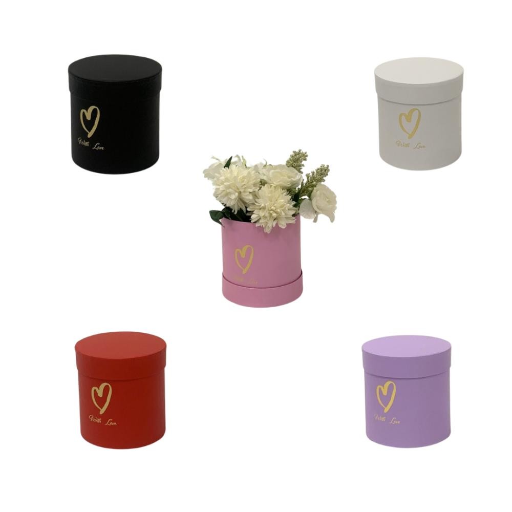 Mini Round Box, 4.3" x 4.3"