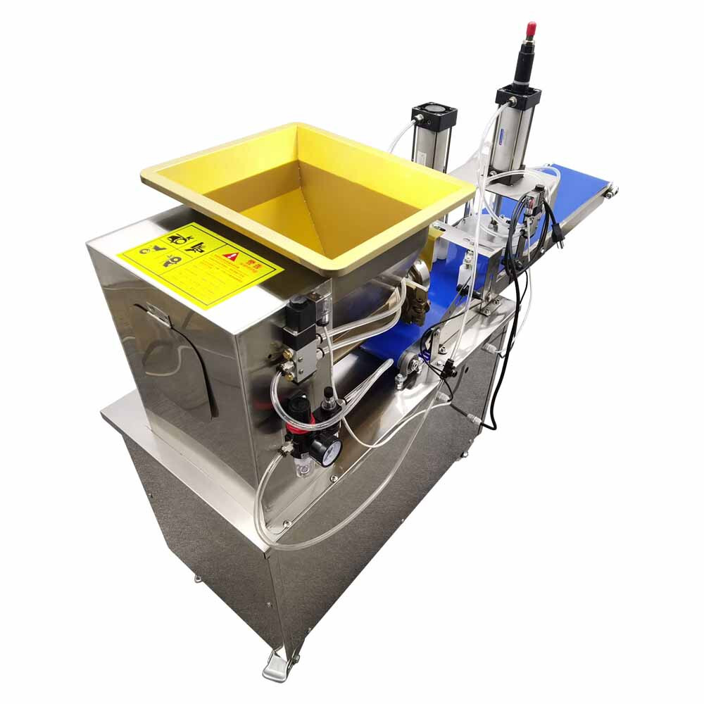 110V Automatic Dough Divider Cutter Roller Pizza Pastry Sheeter Press Machine