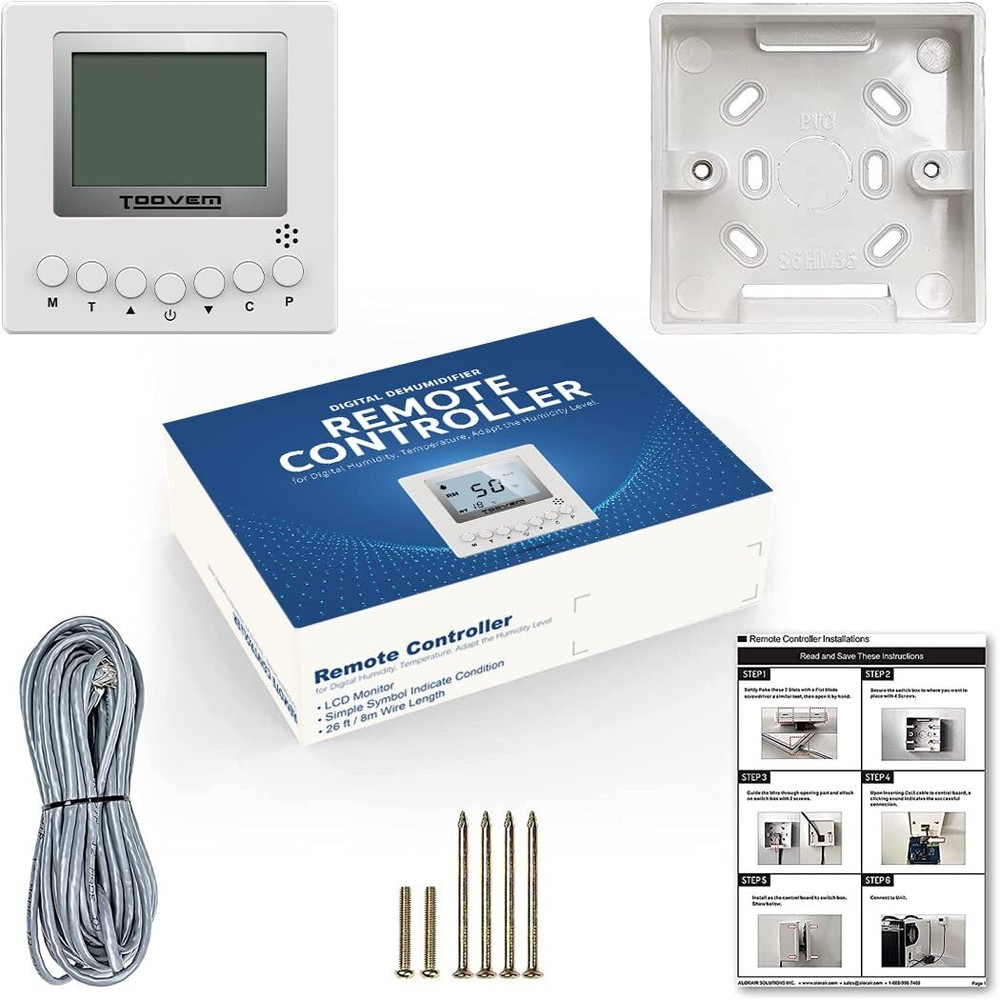 Remote Controller for Digital Humidity, Temperature, Adapt The Humidity Level