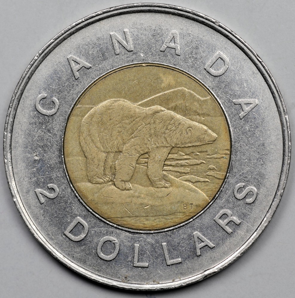 1996 Canada 2 Dollars