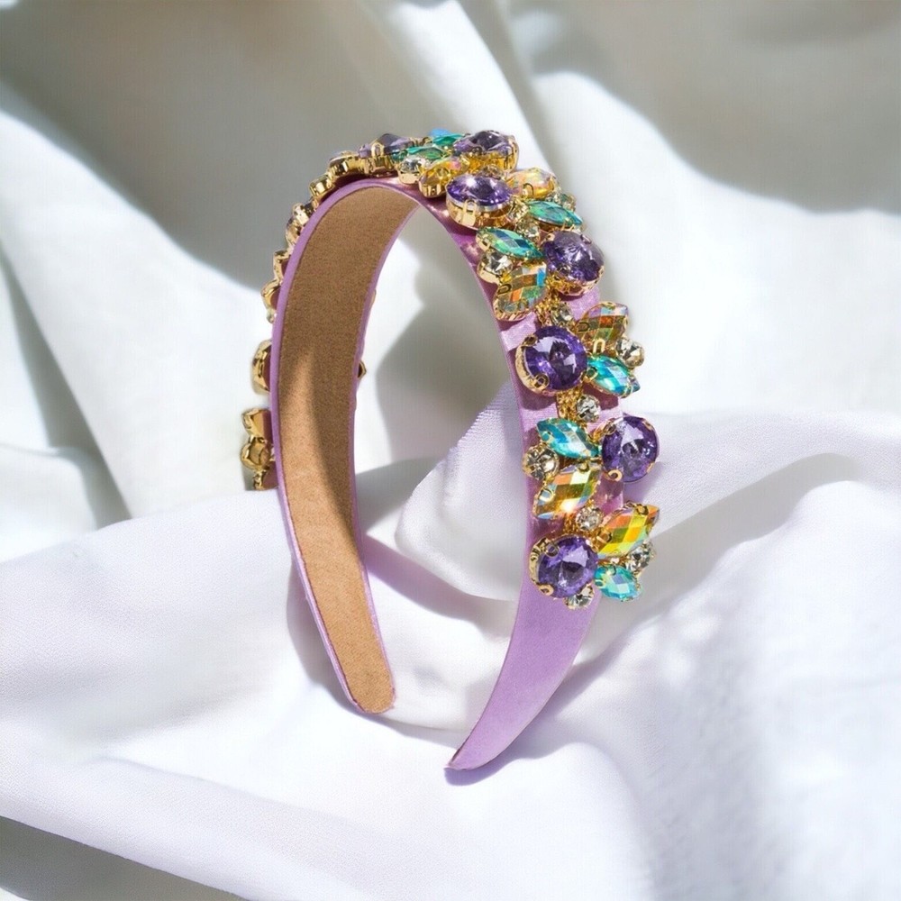 Sparkle & Shine: Rhinestone Easter Headband - Perfect for Mardi Gras & Beyond!