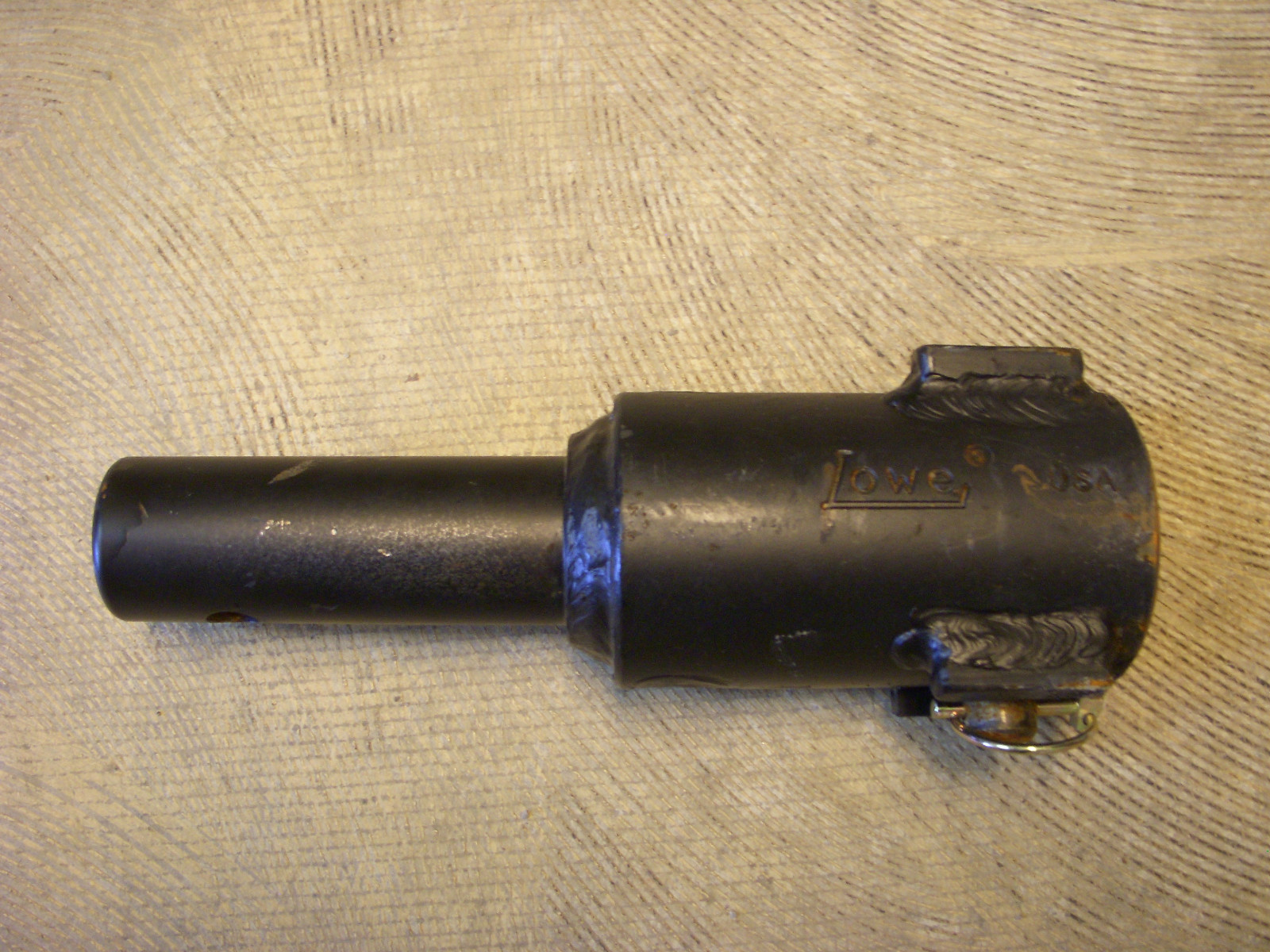 Lowe Auger Bit Post Hole Digger Adapter 2-9/16 to 2 Round