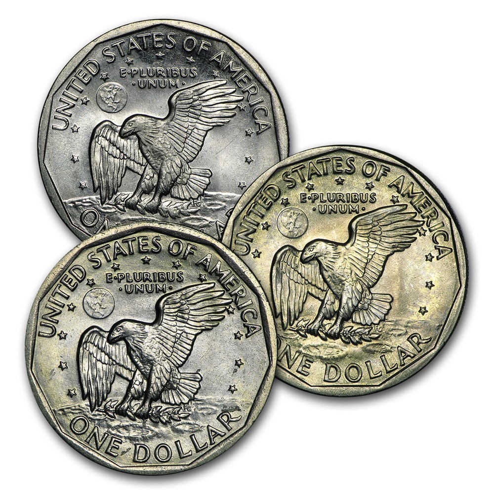 1979 SBA 3-Coin P-D-S Set BU