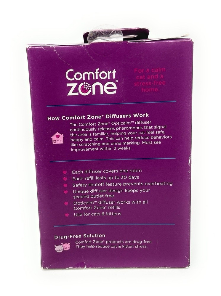 Comfort Zone Single & Multi-Cat Calming Diffuser Kit 2 Pack-NEW