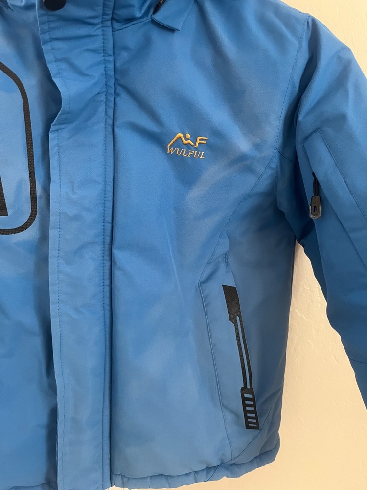 Wilful Boy's 6-7 Winter Jacket Blue