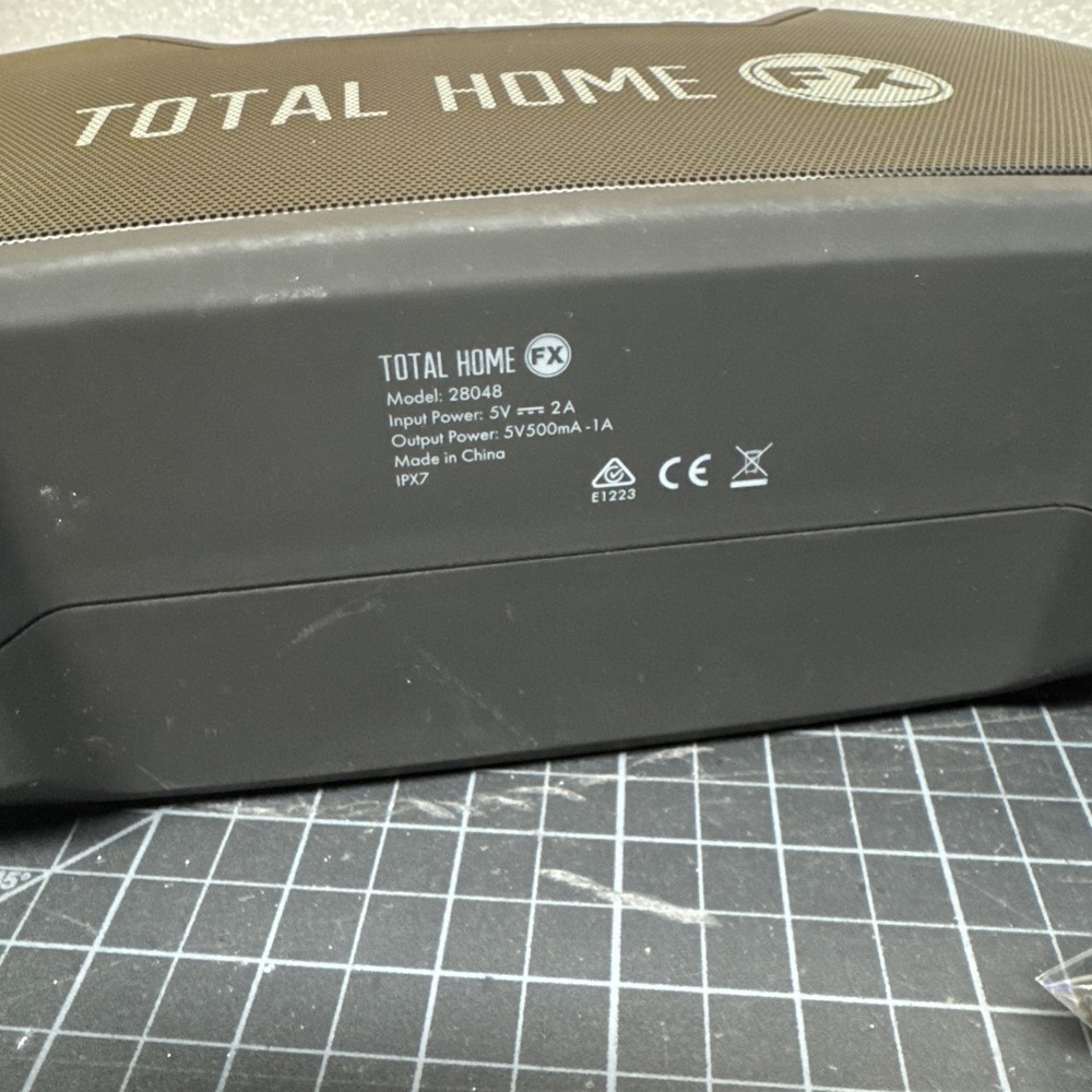 TOTALHOME FX Bluetooth Portable Speaker ￼ Waterproof Wireless ￼
