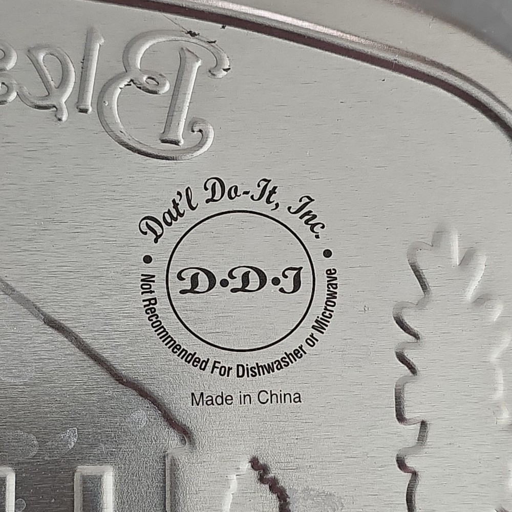 Dat'l Do-It Inc. Silver Metal Rectangle Serving Tray Bless This Home