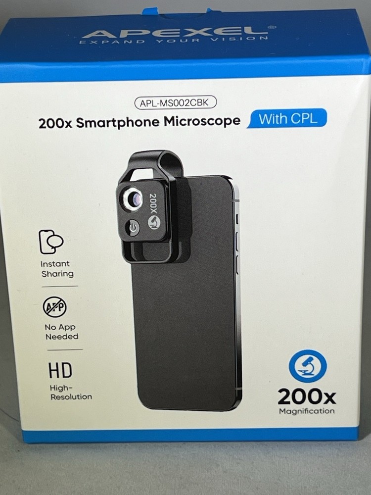 Apexel 200x Smartphone Microscope