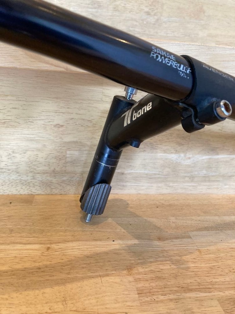 oldmtb Tioga t-bone threaded stem Sakae flat bar set OS