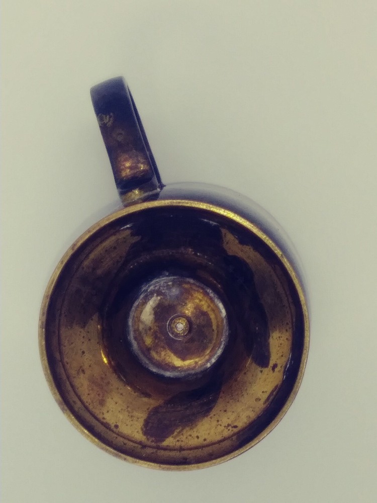 Bronze Cup Antique Unmarked Decor Display Middle Eastern
