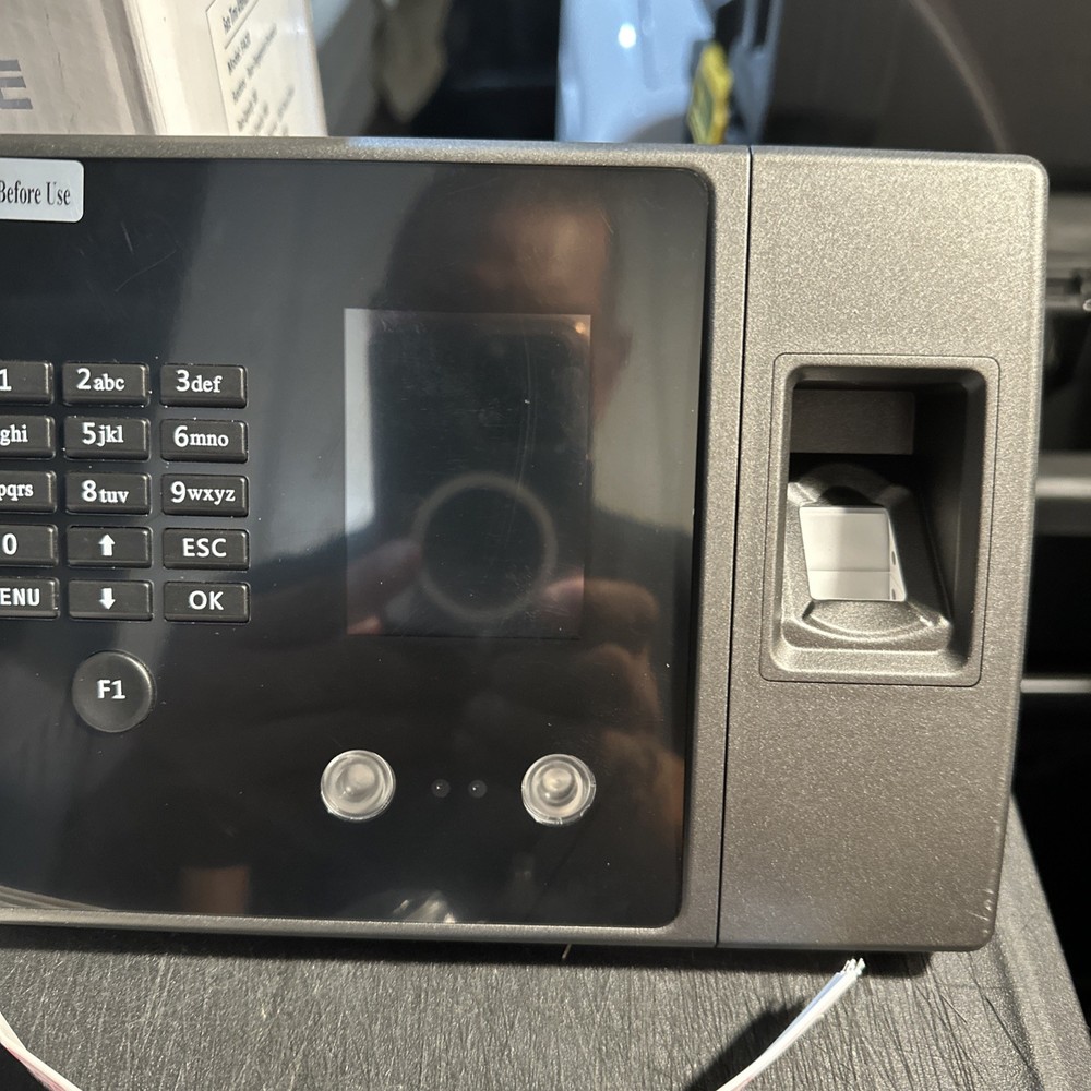 Face Fingerprint Attendance Mach Time Clock Employee Checking n Reader FA20(100)
