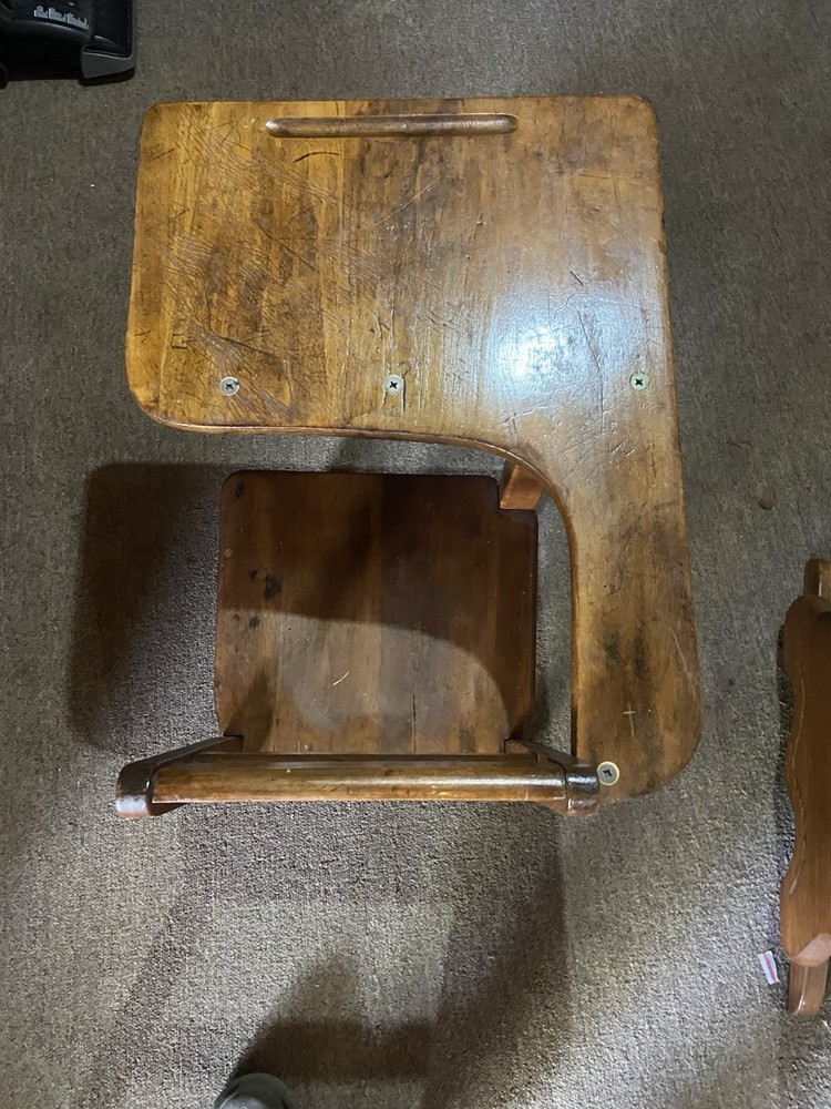 Antique School Desk