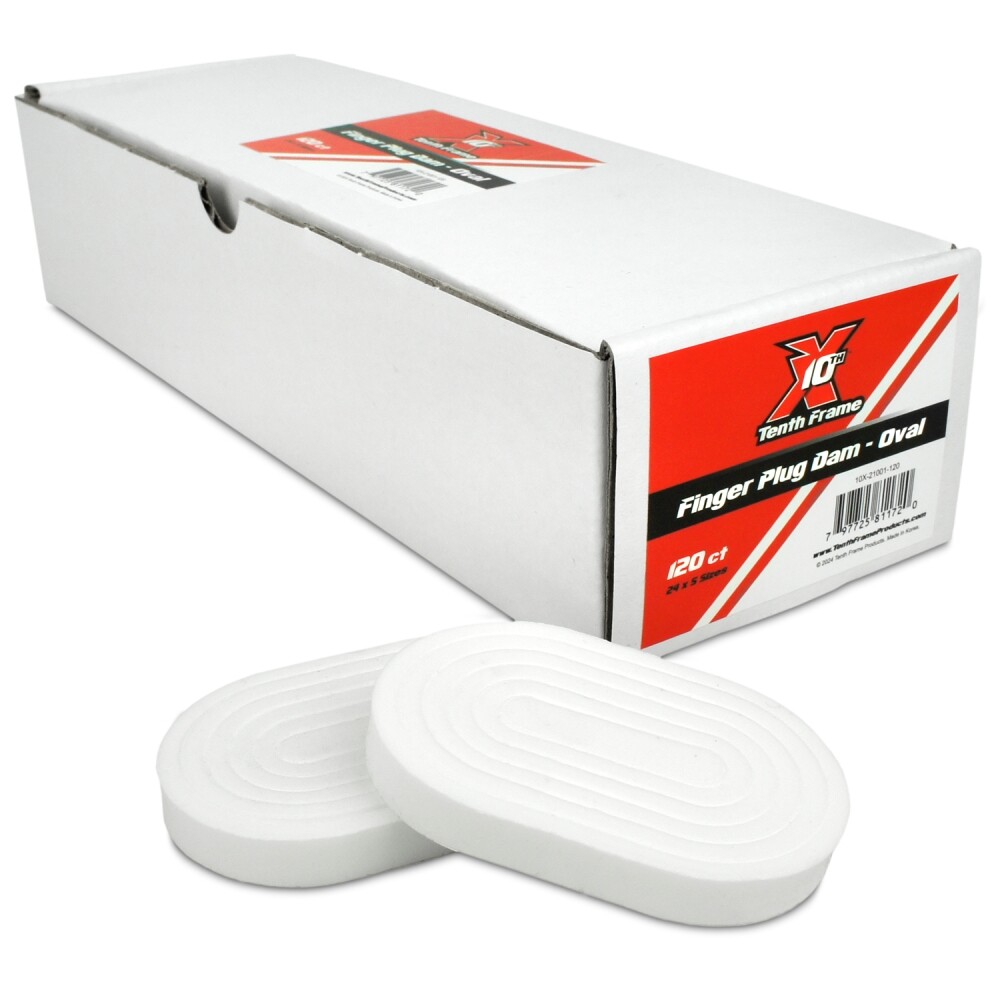 Tenth Frame Bowling Ball Finger Plug Dams Oval