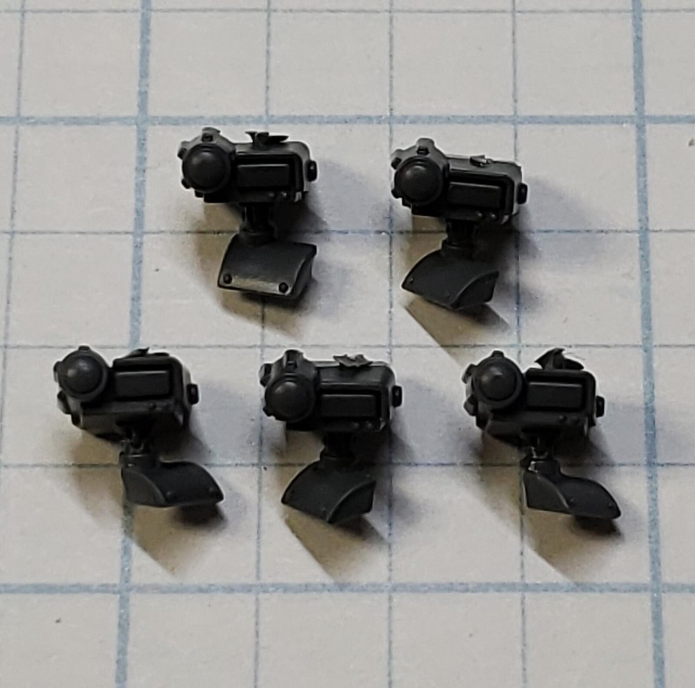 Warhammer 40k Space Marine Bits PII Infiltrator Incursor Backpack Comms - Auspex