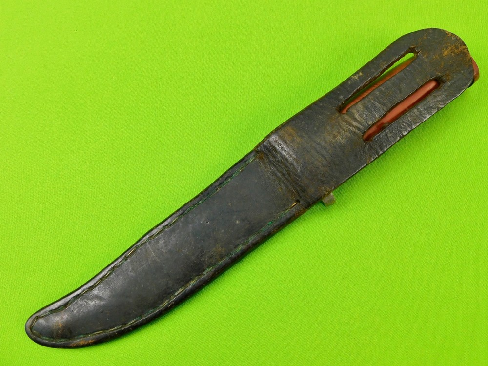 US WW2 Custom Made Theater Fighting Knife w/ Sheath