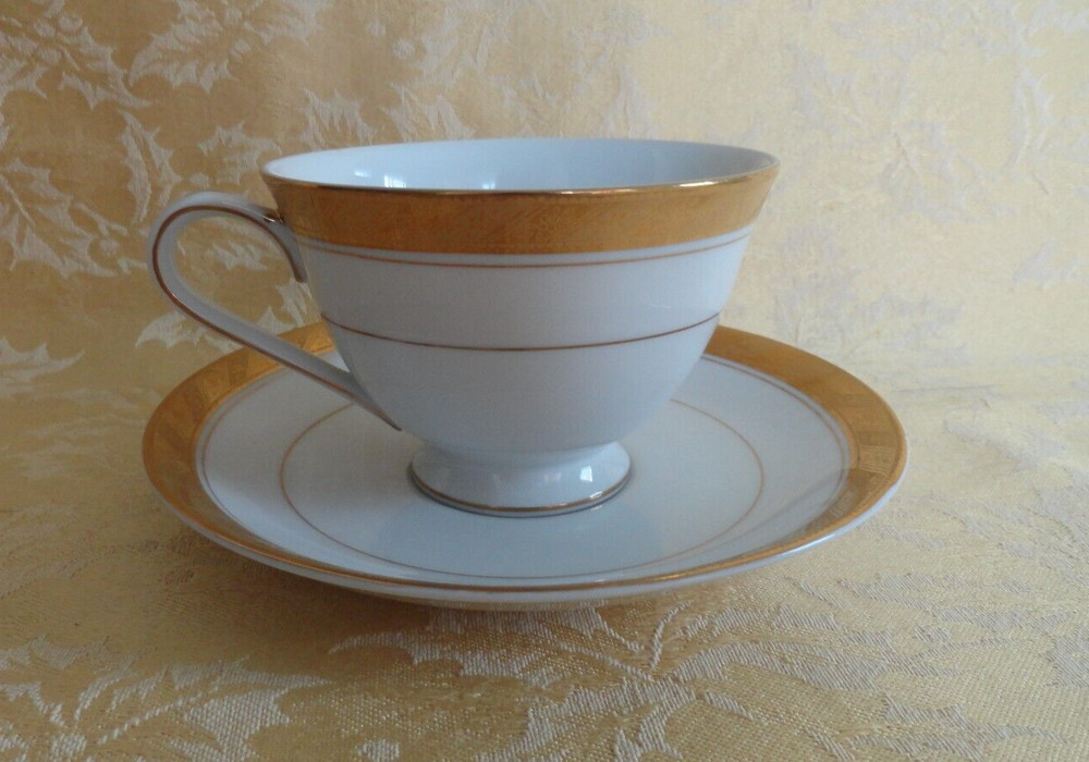 7Pcs Imperial Deluxe Sango Fine China Cleopatra Pattern Dinner Place Setting