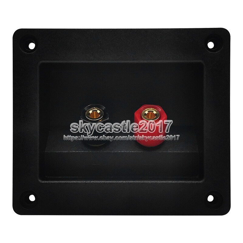 2pcs 2 Unit 2 Way Speaker Frequency Divider Crossover Filters with Junction Box