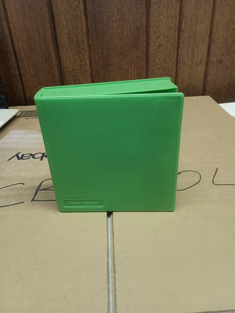 Color Coder Library Case. Green.
