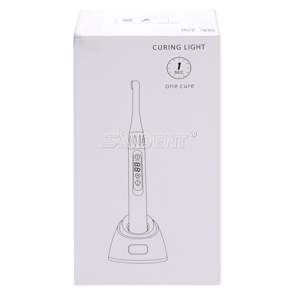 Dental ILED Wireless Curing Light Lamp 1 Sec Curing 2500mw/c㎡