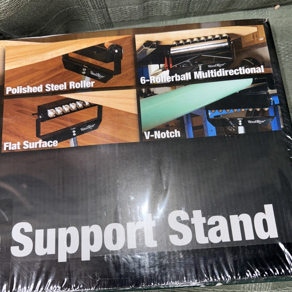 WOODRIVER Single Roller Work Support Stand