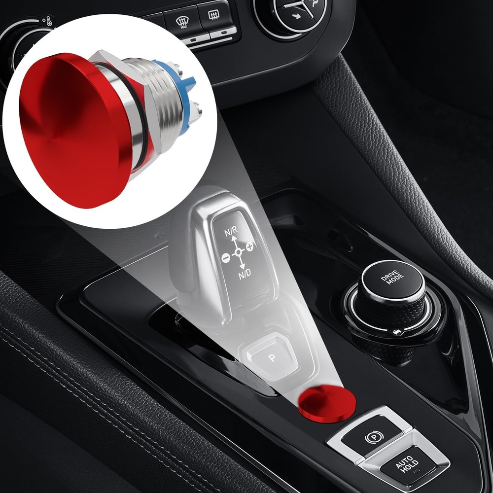 16MM Mushroom Head Push Button Switch Momentary Push Button IP65 Waterproof