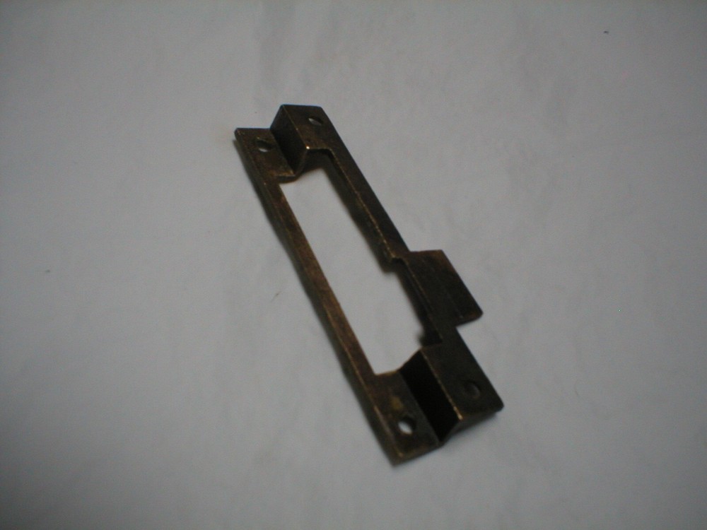 Antique Solid Brass Rabbit Striker Plate