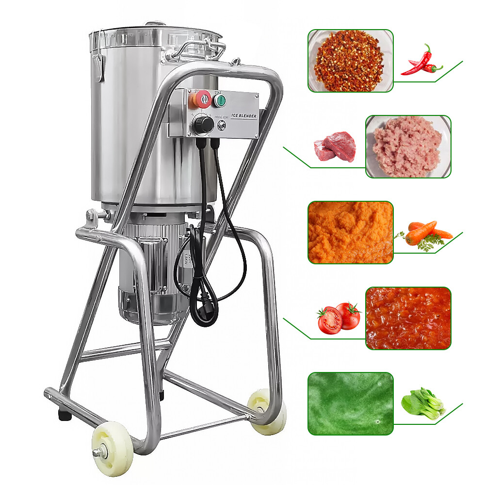 Commercial Beating Machine Bone Crusher Blender Powerful Fruit Shake Machine