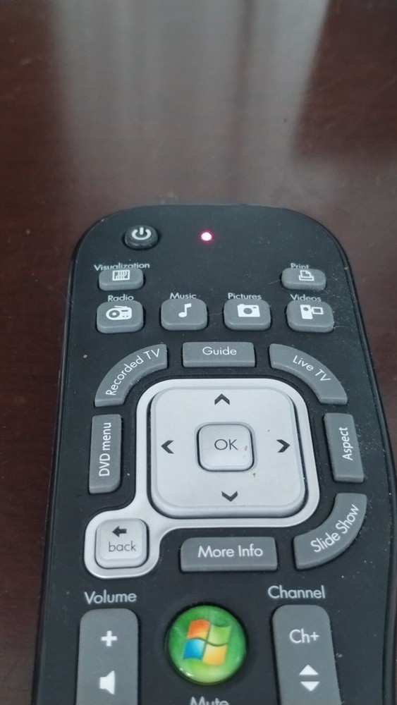 Genuine HP Microsoft Windows Media Center Remote Control
