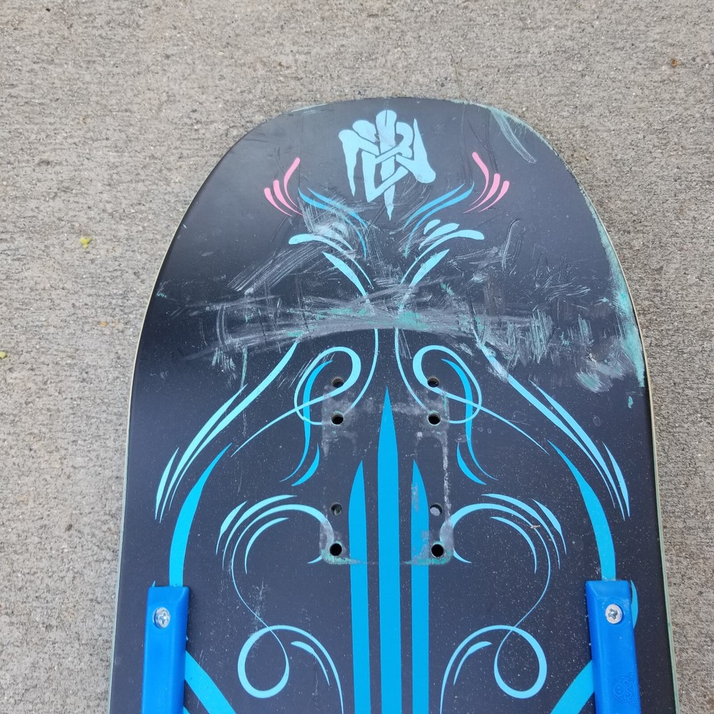 Skateboard Deck Name in Blood