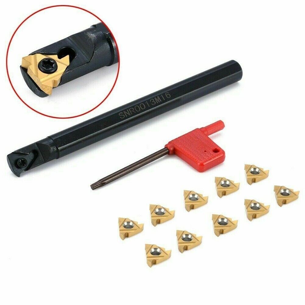 SNR0013M16 Lathe Internal Threading Boring Bar Turning Tool Holder For 16IR AG60