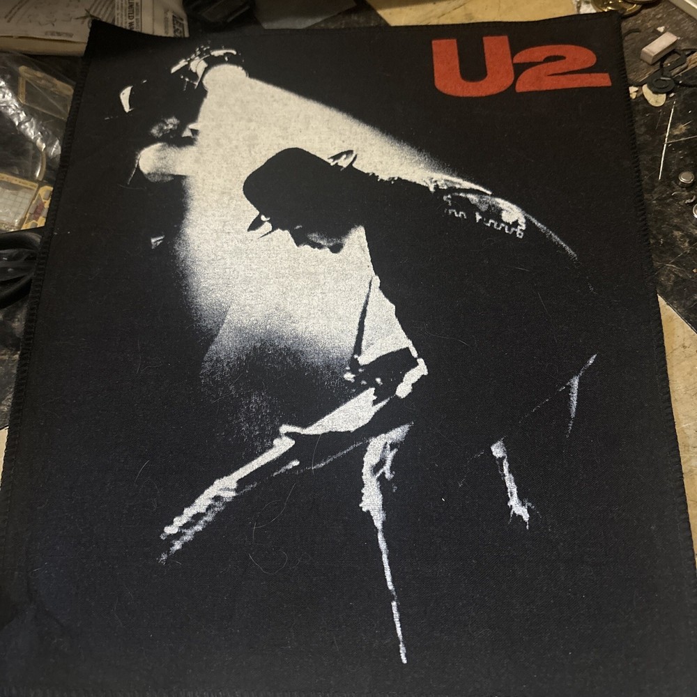 Unused 1990s  U2 Rattle And Hum  11” By 14”Back Patch