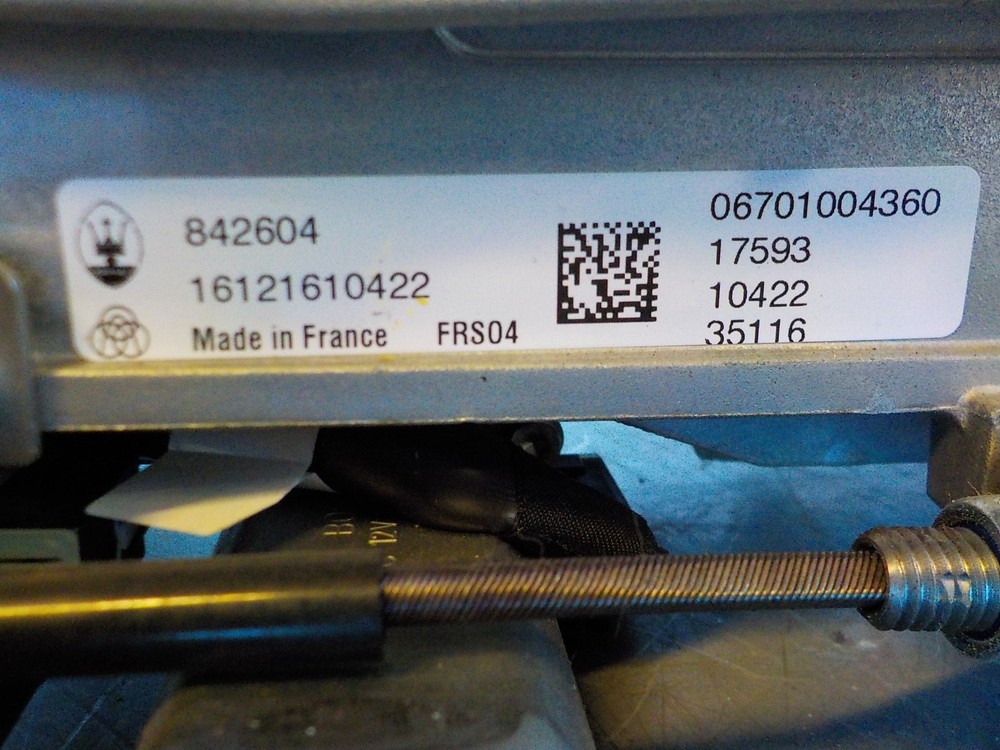 2017 MASERATI LEVANTE ADJUSTABLE STEERING COLUMN 06701004360