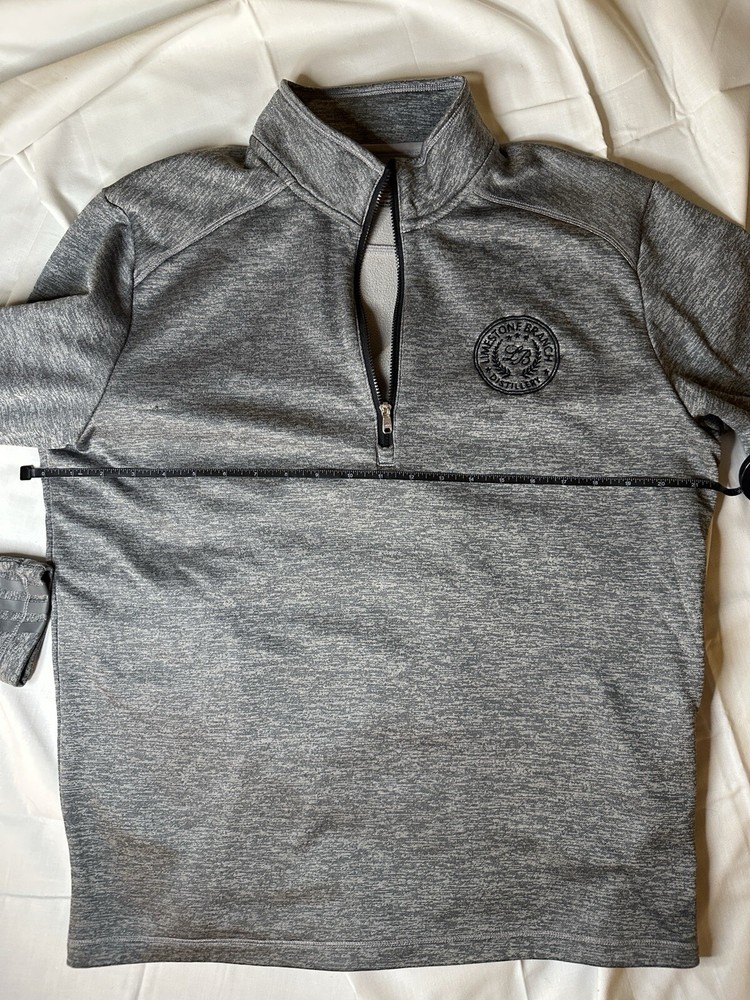 Limestone Branch Distillery Adidas Pullover 3/4 Zip - Yellowstone Bourbon