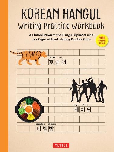 Tuttle Studio Korean Hangul Writing Practice Workbook (Paperback)