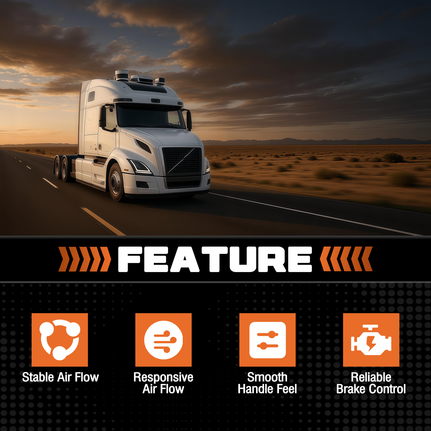 Dual Park Brake Valve Volvo VNL | Replaces 24340522 21315044 21750583 K035691