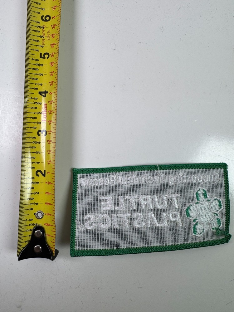 Turtle Plastics Supporting Technical Rescue Patch C1
