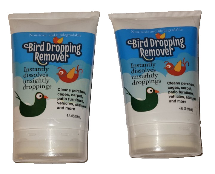 4 Oz Bird Dropping Remover, Bird Dropping Remover, 2 Pack