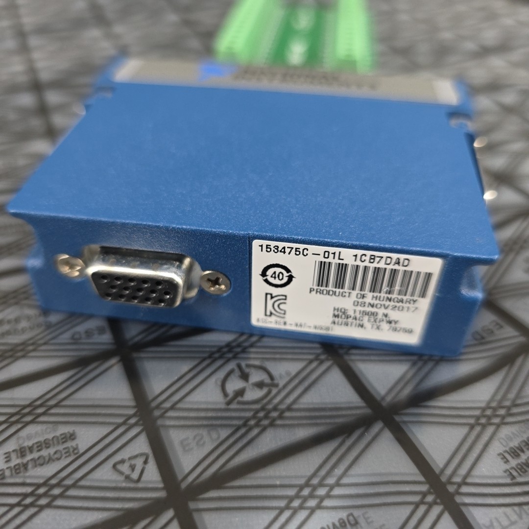 NI-9381 National Instruments C Series Multifunction I/O Module Tested DSUB 9381