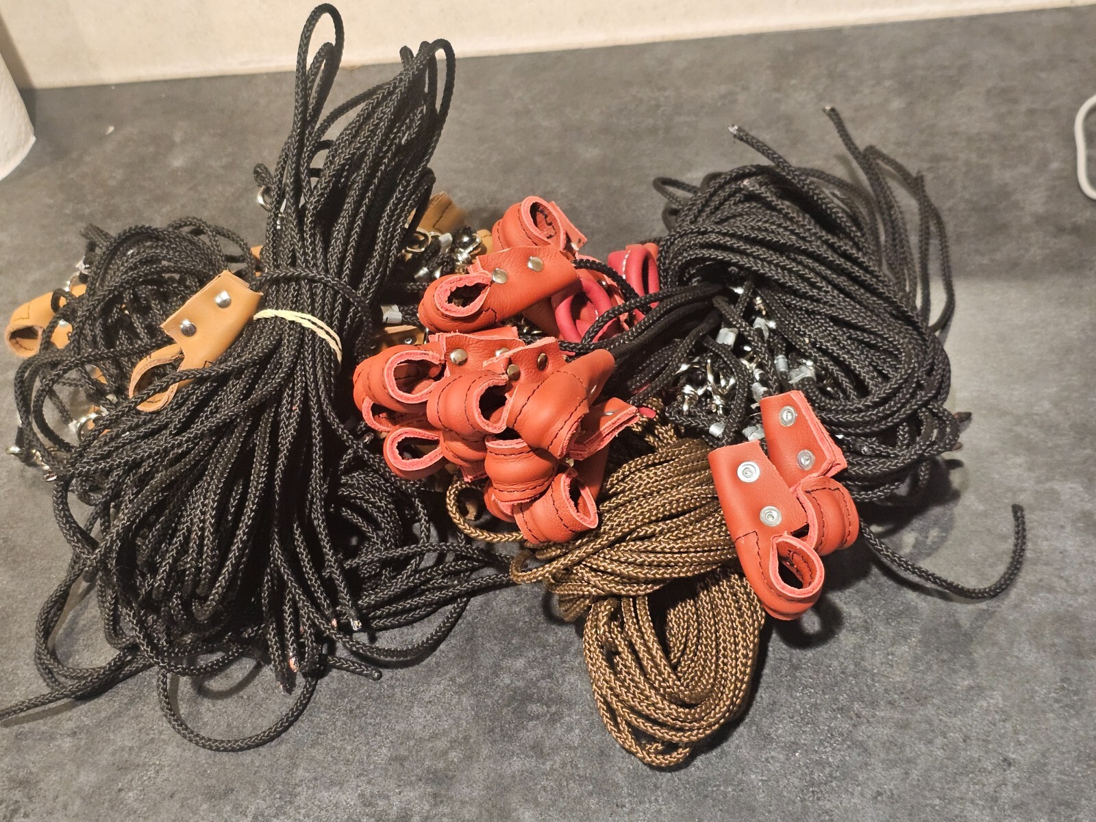 12 Tie Cords Calzas Poultry Botanas Chicken Gallos