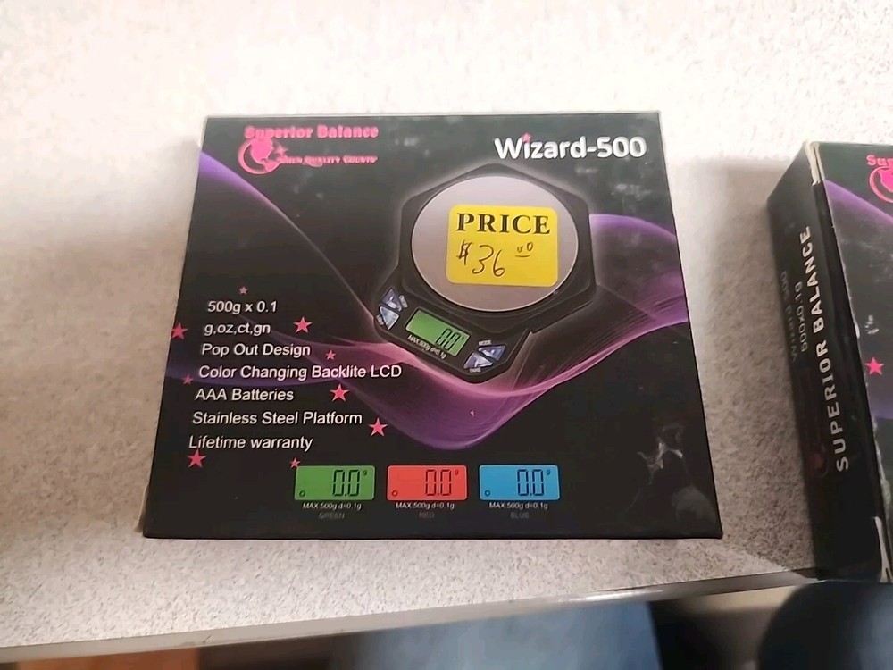 Digital Scale 500x0.1g Wizard B55