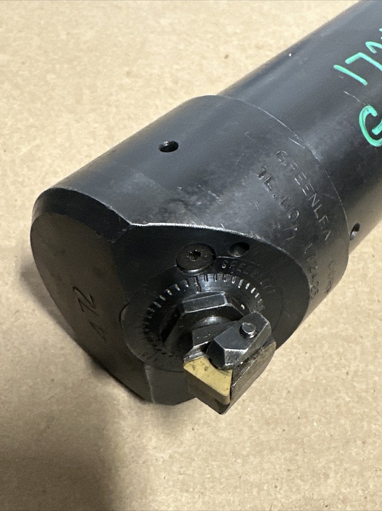 MICROBORE 2” Shank Coolant Thru ADJUSTABLE BORING BAR Greenleaf MAC
