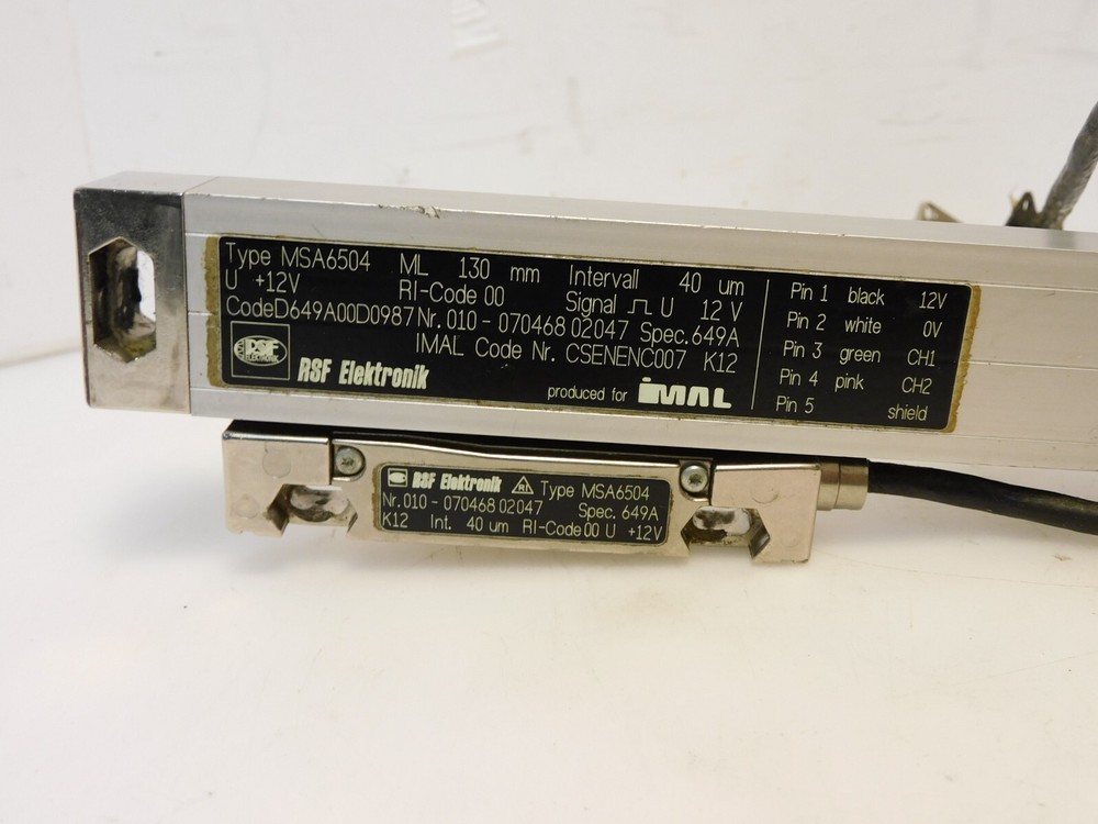 RSF ELEKTRONIK MSA6504 LINEAR ENCODER SCALE 130MM