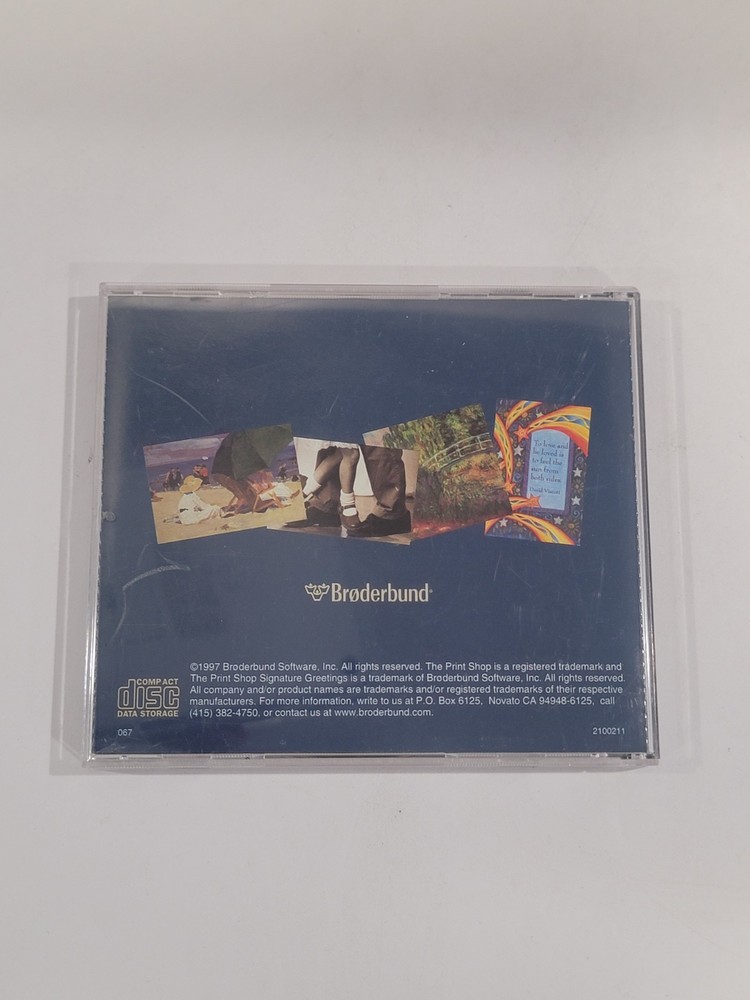 4 Creative PC CD-ROMs - Hallmark Scrapbook Studio, CreataCard, Greeting Cards