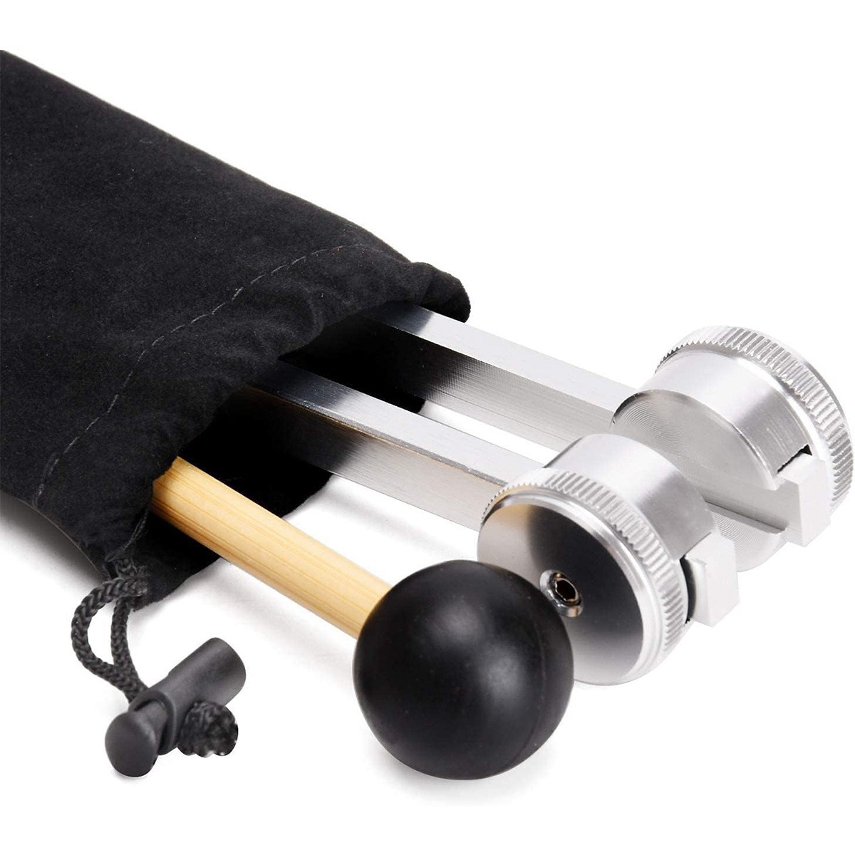 Aluminum Tuning Fork 128hz & Reflex Hammer for Healing Chakra Set Sound Therapy