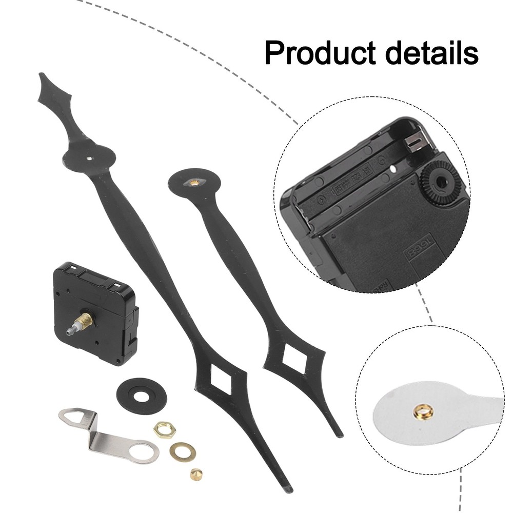 Quartz Clock Movement Set for Easy Installation and Reliable Performance
