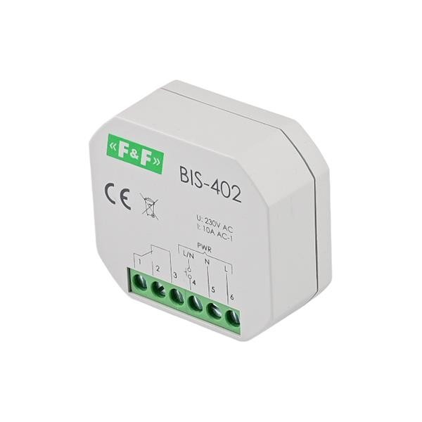 Relay: bistable, pulse, 10A, 230VAC, SPDT