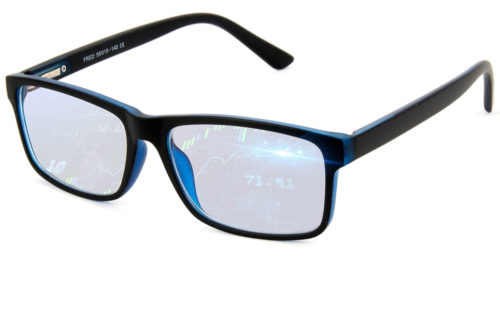 Blue Light Blocking Glasses – Anti-Fatigue Computer Glasses Prevent Headaches...