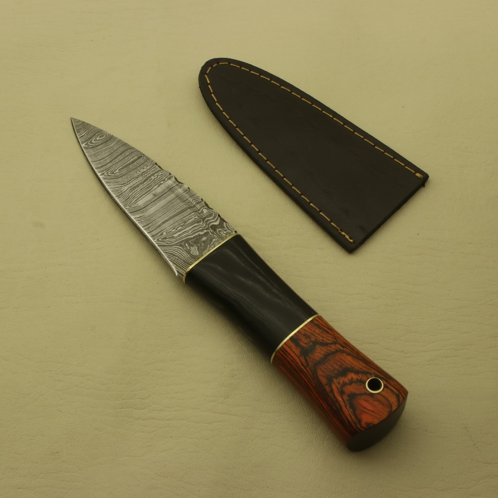 8 inches Celtic Scottish Dirk SGIAN DUBH DAGGER Bone Handle Knife.